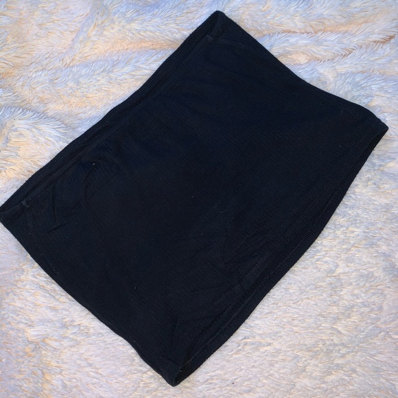 Black strapless top - Picture 2 of 3